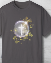 Load image into Gallery viewer, NEW! White Dove Cross - Unisex Garment-Dyed T-shirt