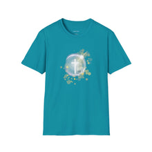 Load image into Gallery viewer, NEW! White Dove Cross - Unisex Softstyle T-Shirt

