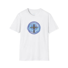 Load image into Gallery viewer, NEW! Lightning &amp; Clouds Cross  - Unisex Softstyle T-Shirt
