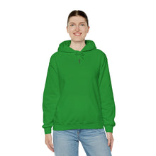 Load image into Gallery viewer, Back Design of White Dove Cross - Unisex Heavy Blend™ Hooded Sweatshirt

