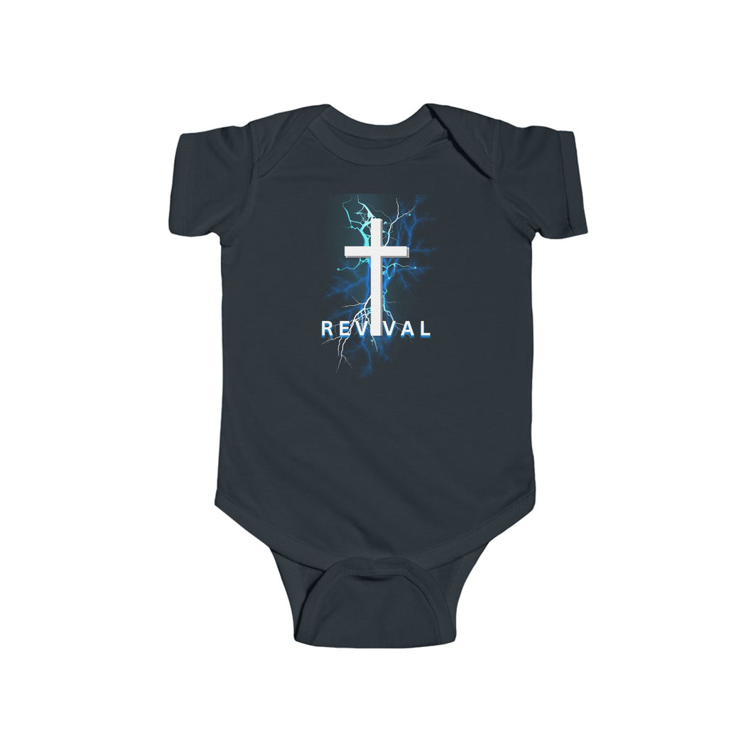REVIVAL Cross - Infant Fine Jersey Bodysuit