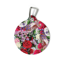 Load image into Gallery viewer, NEW! Flower Covered Cross - Pet Tag
