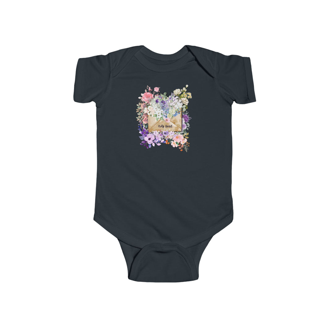 A Letter of Flowers - Infant Fine Jersey Bodysuit