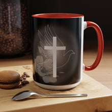 Load image into Gallery viewer, White Dove Cross - Accent Mug (11, 15oz)
