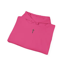 Load image into Gallery viewer, Back Design of Revelation Cross - Unisex Heavy Blend™ Hooded Sweatshirt
