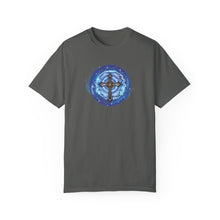 Load image into Gallery viewer, NEW! Lightning &amp; Clouds Cross - Unisex Garment-Dyed T-shirt
