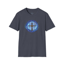 Load image into Gallery viewer, NEW! Lightning &amp; Clouds Cross  - Unisex Softstyle T-Shirt
