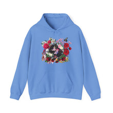 Load image into Gallery viewer, New! Flower Covered Cross - Unisex Heavy Blend™ Hooded Sweatshirt

