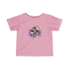 Load image into Gallery viewer, NEW! Flower Covered Cross - Baby Jersey Tee
