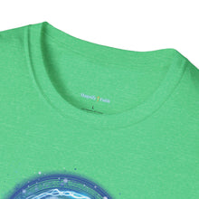 Load image into Gallery viewer, NEW! Lightning &amp; Clouds Cross  - Unisex Softstyle T-Shirt
