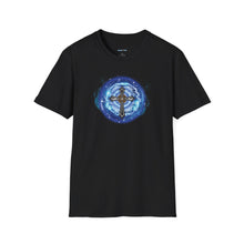 Load image into Gallery viewer, NEW! Lightning &amp; Clouds Cross  - Unisex Softstyle T-Shirt
