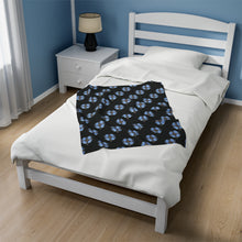 Load image into Gallery viewer, Lightning and Clouds Cross - Plush Blanket
