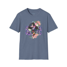 Load image into Gallery viewer, NEW! Flower Covered Cross - Unisex Softstyle T-Shirt
