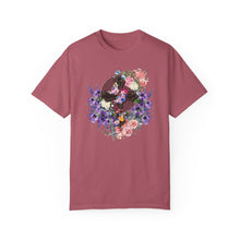 Load image into Gallery viewer, NEW! Flower Covered Cross - Unisex Garment-Dyed T-shirt
