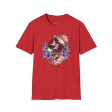 Load image into Gallery viewer, NEW! Flower Covered Cross - Unisex Softstyle T-Shirt
