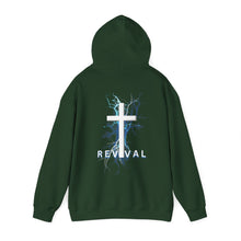 Load image into Gallery viewer, REVIVAL Cross - Unisex Heavy Blend™ Hooded Sweatshirt
