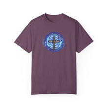 Load image into Gallery viewer, NEW! Lightning &amp; Clouds Cross - Unisex Garment-Dyed T-shirt
