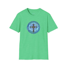 Load image into Gallery viewer, NEW! Lightning &amp; Clouds Cross  - Unisex Softstyle T-Shirt
