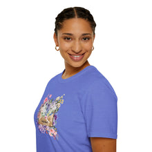 Load image into Gallery viewer, NEW! Letter of Flowers - Unisex Softstyle T-Shirt
