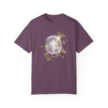 Load image into Gallery viewer, NEW! White Dove Cross - Unisex Garment-Dyed T-shirt
