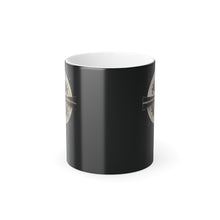 Load image into Gallery viewer, Golden &amp; Black &quot;Jesus is King&quot; Cross - Color Morphing Mug, 11oz
