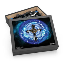 Load image into Gallery viewer, Lightning &amp; Clouds Cross - Puzzle (120, 252, 500-Piece)
