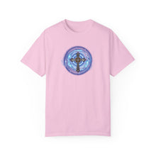 Load image into Gallery viewer, NEW! Lightning &amp; Clouds Cross - Unisex Garment-Dyed T-shirt
