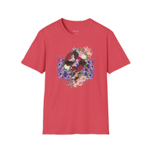 Load image into Gallery viewer, NEW! Flower Covered Cross - Unisex Softstyle T-Shirt
