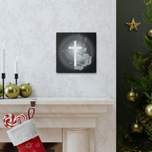 Load image into Gallery viewer, White Dove Cross - Canvas Wall Art
