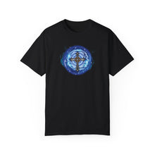 Load image into Gallery viewer, NEW! Lightning &amp; Clouds Cross - Unisex Garment-Dyed T-shirt
