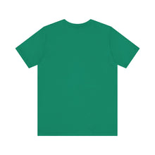 Load image into Gallery viewer, Golden &amp; Black &quot;Jesus is King&quot; Cross - Short Sleeve T-Shirt
