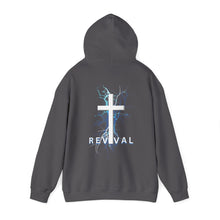 Load image into Gallery viewer, REVIVAL Cross - Unisex Heavy Blend™ Hooded Sweatshirt
