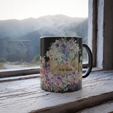 Load image into Gallery viewer, New! A Letter of Flowers - Color Morphing Mug, 11oz
