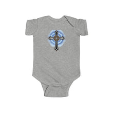 Load image into Gallery viewer, Lightning &amp; Clouds Cross - Infant Fine Jersey Bodysuit
