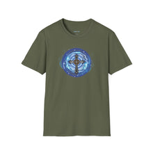 Load image into Gallery viewer, NEW! Lightning &amp; Clouds Cross  - Unisex Softstyle T-Shirt
