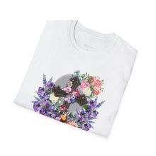 Load image into Gallery viewer, NEW! Flower Covered Cross - Unisex Softstyle T-Shirt
