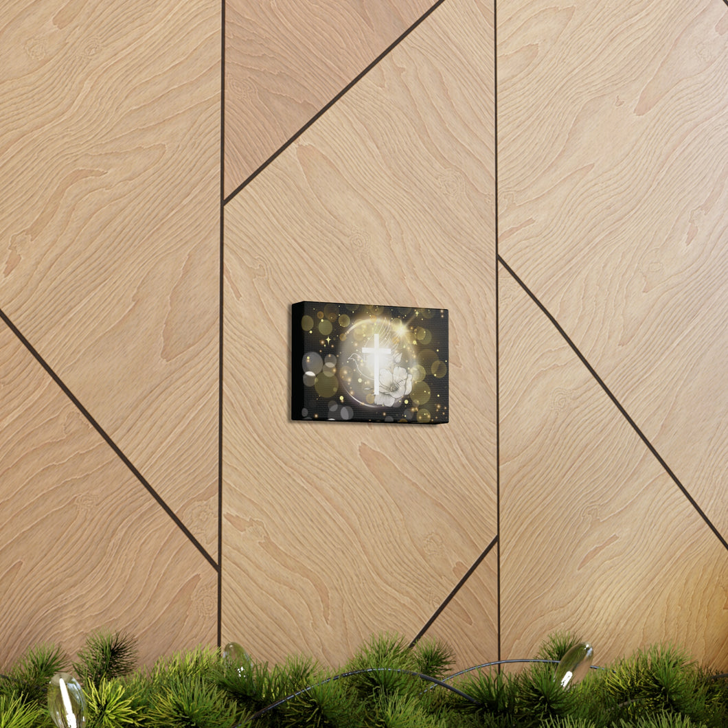 NEW! White Dove Cross - Canvas Wall Art