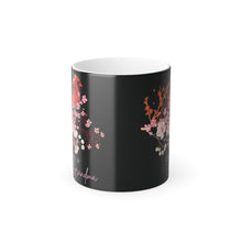 Load image into Gallery viewer, Red Cardinal &amp; Flowers for Grandma - Color Morphing Mug, 11oz
