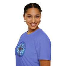 Load image into Gallery viewer, NEW! Lightning &amp; Clouds Cross  - Unisex Softstyle T-Shirt
