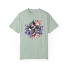 Load image into Gallery viewer, NEW! Flower Covered Cross - Unisex Garment-Dyed T-shirt
