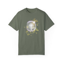 Load image into Gallery viewer, NEW! White Dove Cross - Unisex Garment-Dyed T-shirt
