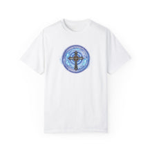 Load image into Gallery viewer, NEW! Lightning &amp; Clouds Cross - Unisex Garment-Dyed T-shirt
