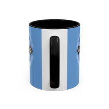 Load image into Gallery viewer, Lightning &amp; Clouds Cross - Accent Coffee Mug (11, 15oz)
