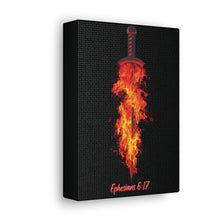 Load image into Gallery viewer, Ephesians 6:17 - Canvas Wall Art
