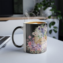 Load image into Gallery viewer, New! A Letter of Flowers - Color Morphing Mug, 11oz
