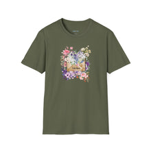 Load image into Gallery viewer, NEW! Letter of Flowers - Unisex Softstyle T-Shirt
