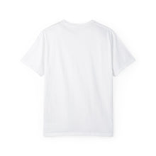 Load image into Gallery viewer, Golden &amp; Black &quot;Jesus is King&quot; Cross - Unisex Garment-Dyed T-Shirt
