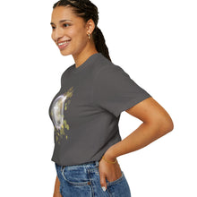 Load image into Gallery viewer, NEW! White Dove Cross - Unisex Garment-Dyed T-shirt
