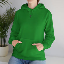 Load image into Gallery viewer, Back Design of White Dove Cross - Unisex Heavy Blend™ Hooded Sweatshirt
