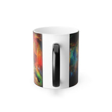 Load image into Gallery viewer, Rainbow Storm Cross - Color Morphing Mug, 11oz
